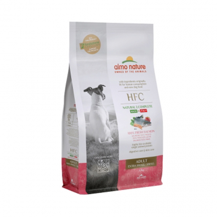 Almo Nature XIRA TROFI SKuLOu HFC Dry XS-S Adult Solomo 1,2kg